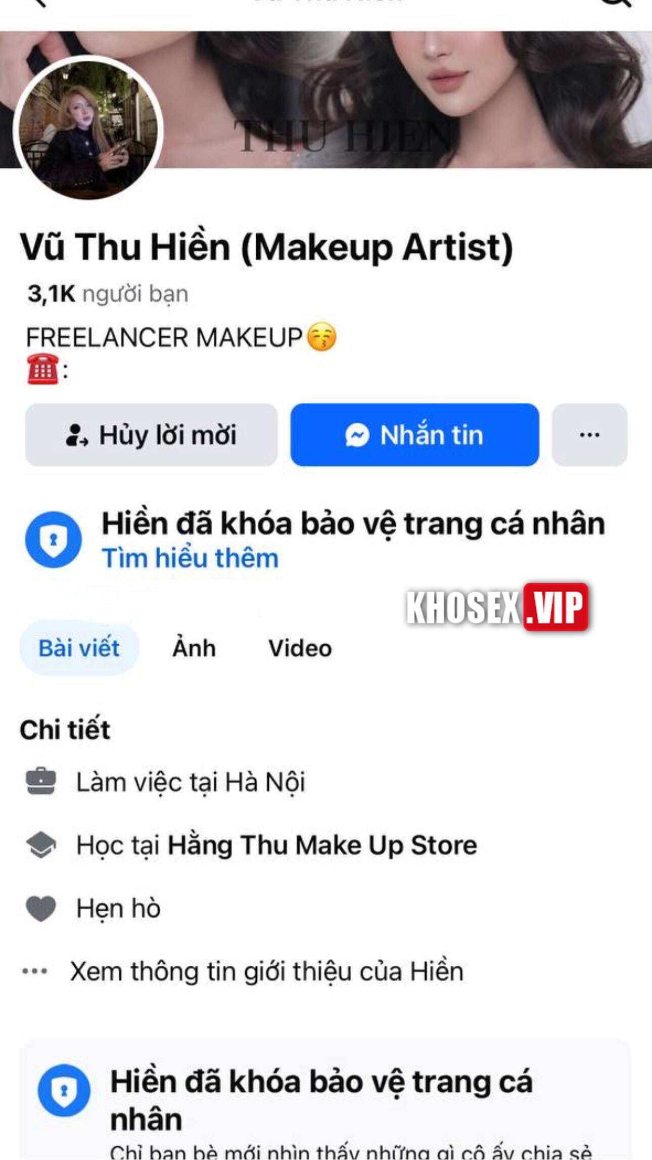 Clip sex việt Địt em Makeup Vũ Thu Hiền lồn non cực múp - Hình 11